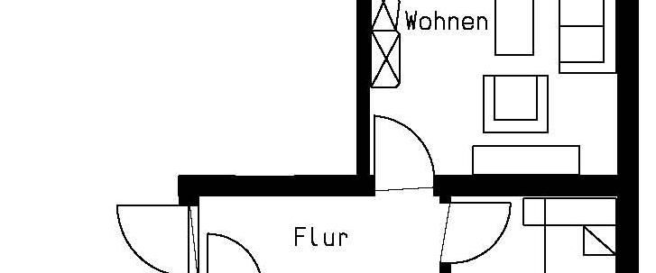 2-Raum-Balkonwohnung in ruhiger Wohnlage - Foto 1