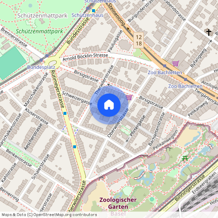 4054, Basel, Schweizergasse