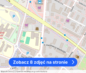 Wynajmę mieszkanie dwupokojowe- 45m2 ul. Al. Niepodległości Lubin - Zdjęcie 1