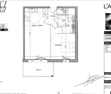 location Appartement T2 DE 45.8m² À VALENCIENNES - Photo 1