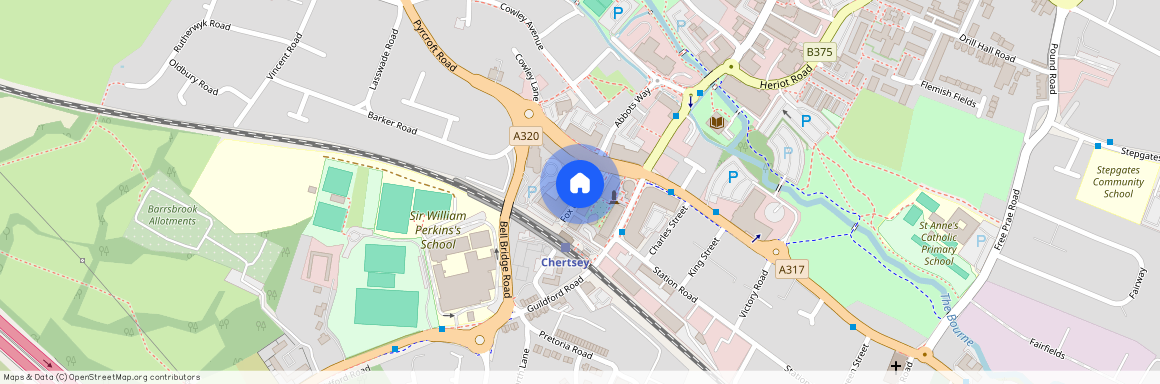 Fox Lane North, Chertsey KT16