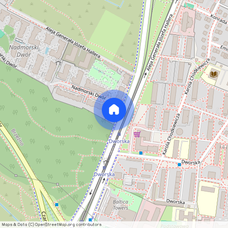 Aleja Gen. Józefa Hallera, Brzeźno, Gdańsk, pomorskie