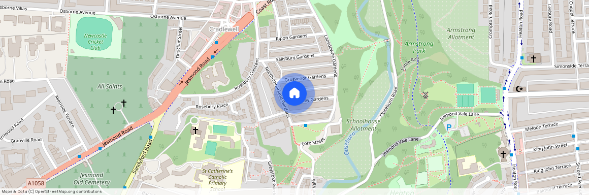 Wolseley Gardens, Newcastle Upon Tyne NE2