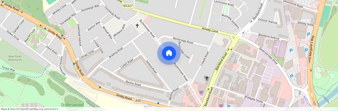 Buckminster Road, Off Blackbird Road, Leicester LE3