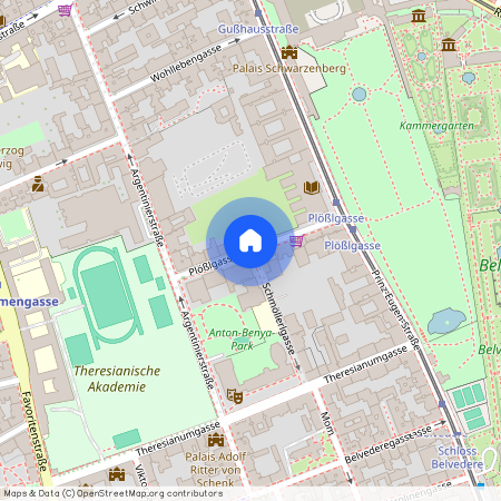 Plößlgasse, 1040 Wien, (Belvedere)