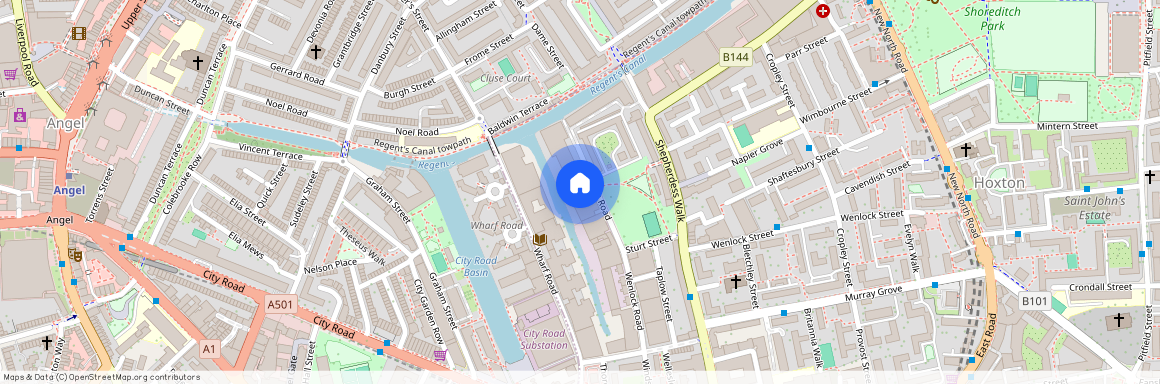 Union Wharf, 23 Wenlock Road, N1