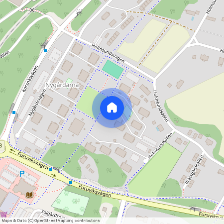 Gävle, Holmsundsallén, 19, 80429