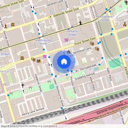 1018 SE - 60 PRINCESS STREET, M5A2C7, Toronto