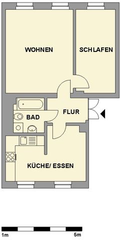 2-Raum-Altbauwohnung am Wilhelm-Külz-Platz - Foto 5