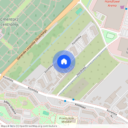 Studio z tarasem w nowym apartmentowcu, Wojska Polskiego, Gliwice, śląskie