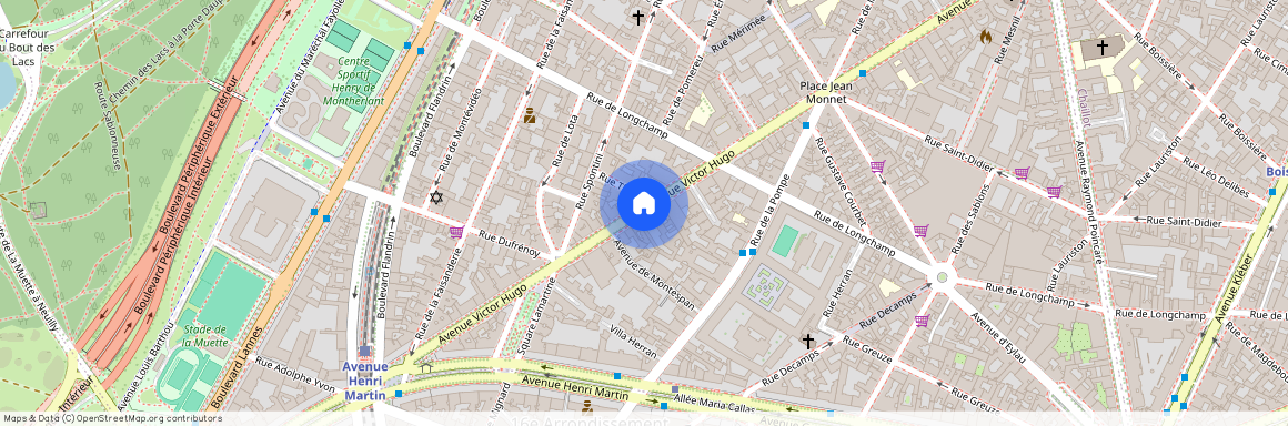 Porte Dauphine, Paris 16Ème