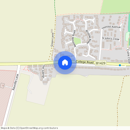 College Road, Cranwell Village, Sleaford, Lincolnshire, NG34