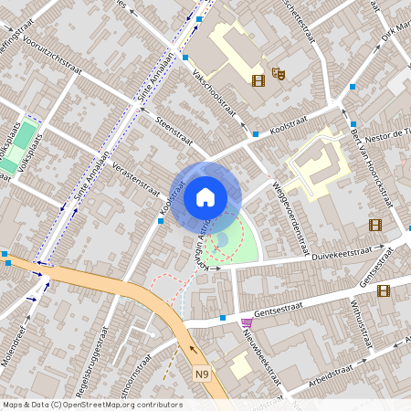 Ingang Jelie 18, 9300 Aalst