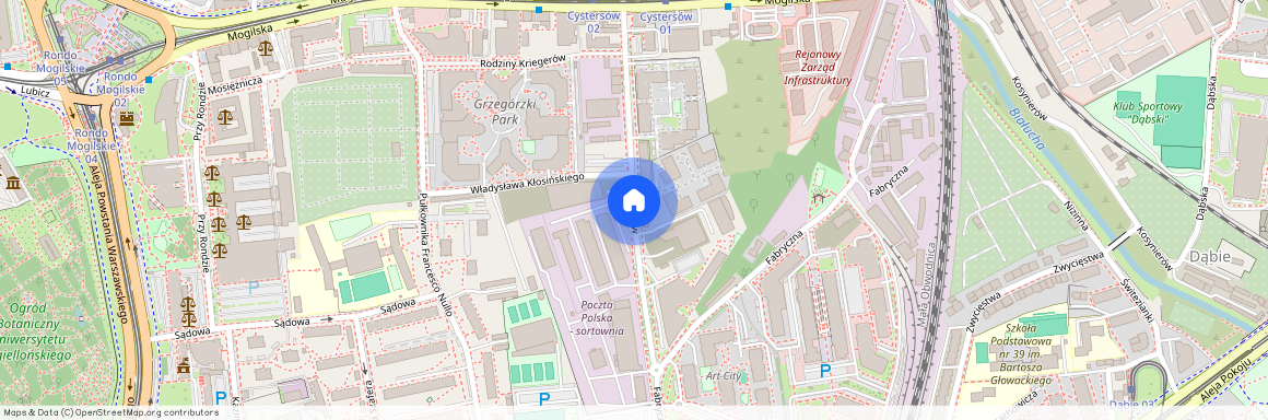 ul. Cystersów, Grzegórzki, Grzegórzki, Kraków, małopolskie