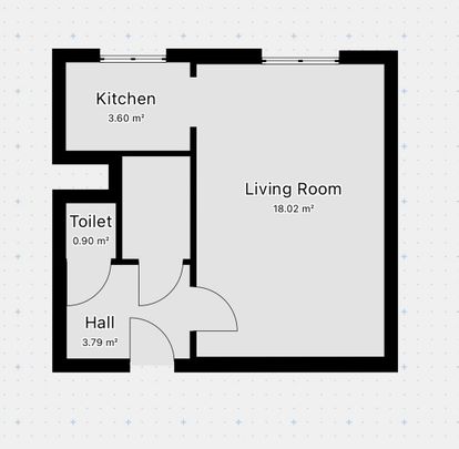 Pronájem bytu 1+kk 29 m² - Photo 1