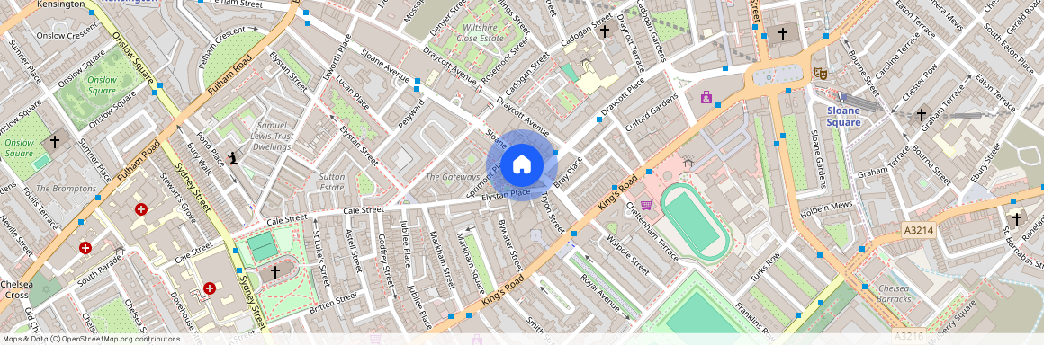 Sloane Avenue, Chelsea, SW3, London