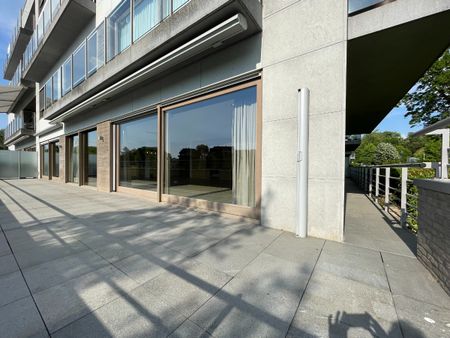 LUXE APPARTEMENT + zeer riant zongericht terras, dubbele garage & (wijn)kelder - Photo 5