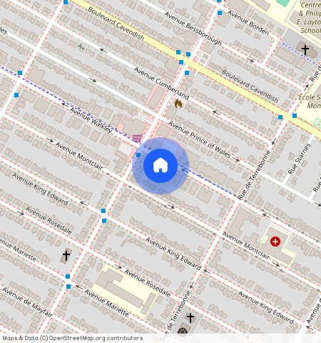 ** Avenue Walkley, Côte-des-Neiges-Notre-Dame-de-Grâce, Côte-des-Neiges-Notre-Dame-de-Grâce, Ile de Montréal, H4B 2L4