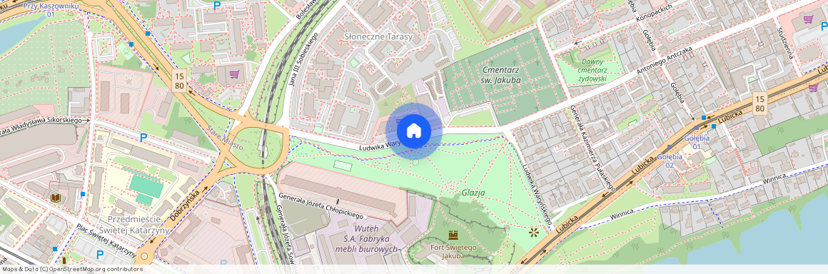 Toruń, Słoneczne Tarasy, Ludwika Waryńskiego