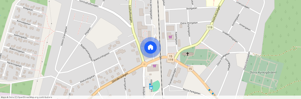 Västra Järnvägsgatan 3, Lönsboda