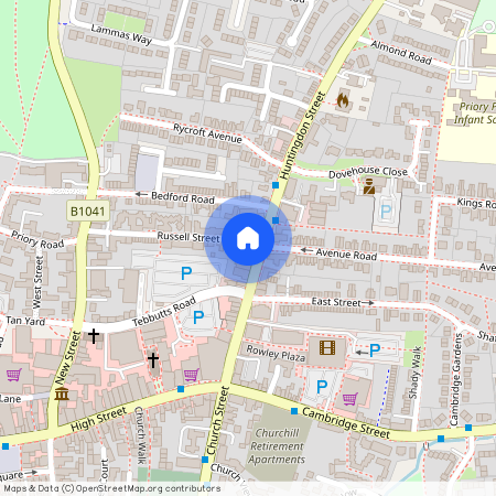 Russell Street, St. Neots PE19, St Neots