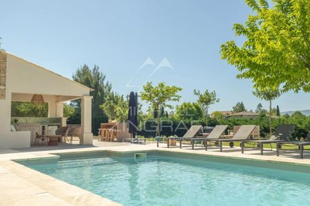Gordes - Charmante maison provençale avec piscine et vue - Photo 5