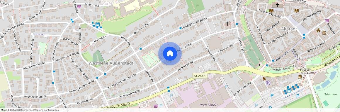 Martin-Luther-Str., 97616 Bayern - Bad Neustadt a.d. Saale