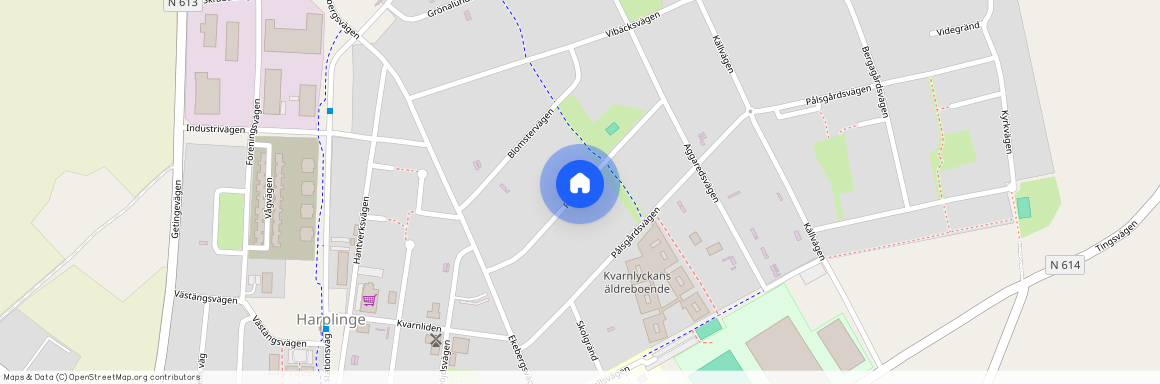 Rösvägen, Harplinge