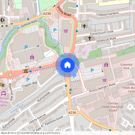 Christchurch Road, Colliers Wood SW19