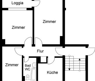 + 3 Zimmer mit Balkon + - Photo 6