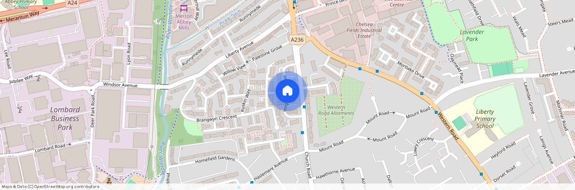 Hogarth Crescent, Colliers Wood, London, SW19