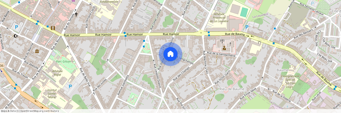 Rue Sars Longchamps, 1, 4, 7100, La Louvière