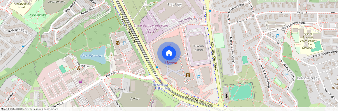 ul. Królewskie Wzgórze, Suchanino, Gdańsk, pomorskie