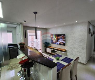 Apto 58m² com 2 dormitórios - Jd flor da montanha - Photo 2