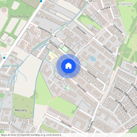 ul. Obozowa, Ruczaj, Dębniki, Kraków, małopolskie