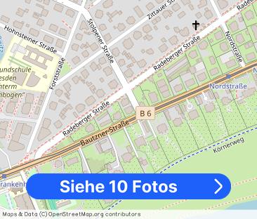 +++DRESDEN +++ PREUßISCHES VIERTEL Helle 2-Zimmerwohnung mit EBK! - Foto 1