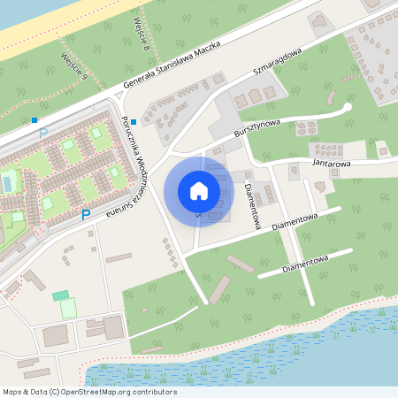 Szafirowa, Mielno, Mielno, koszaliński, zachodniopomorskie, Unieście