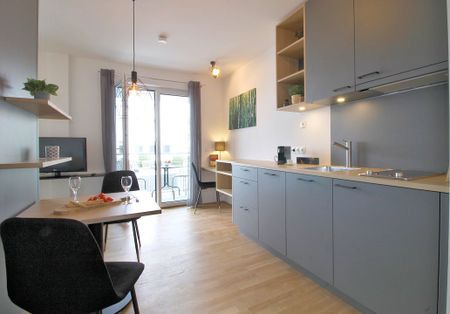 Top Business Apartment mit Terrasse - Nähe Posttower und UN-Campus in Bonn - Photo 3