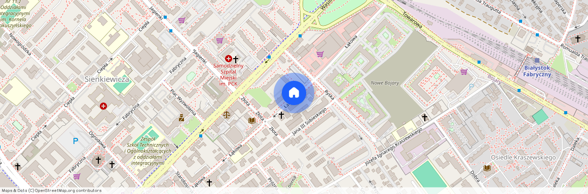 Bojary, Łąkowa, Białystok