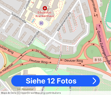 Möbliertes 1-Zimmer-Apartment in zentraler Lage für Studenten und A... - Foto 1