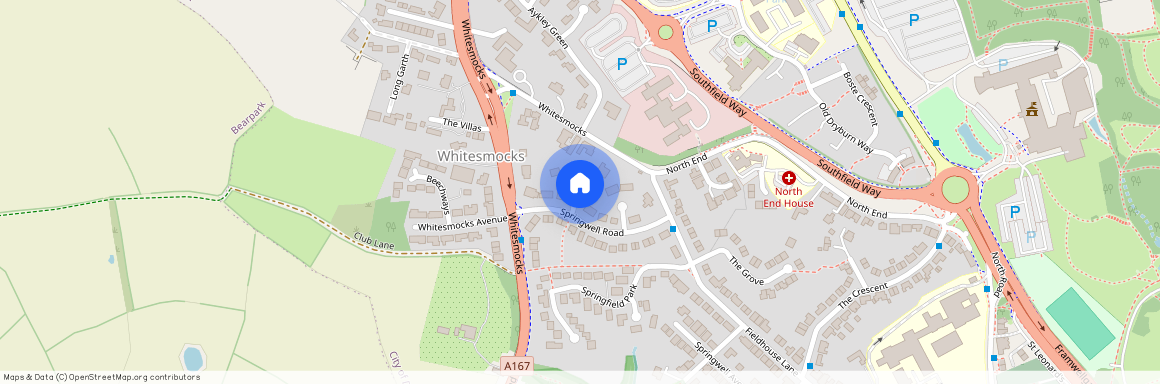 Springwell Road, Durham, County Durham, DH1