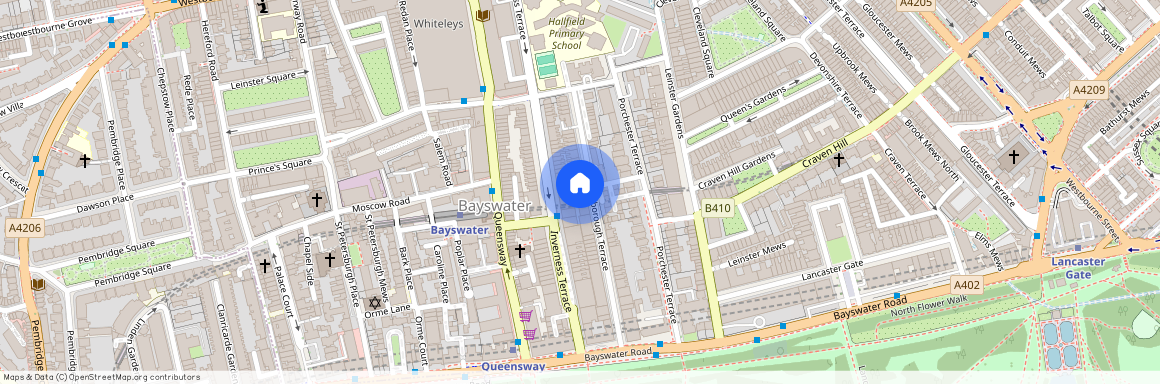 Queensborough Terrace, Bayswater W2