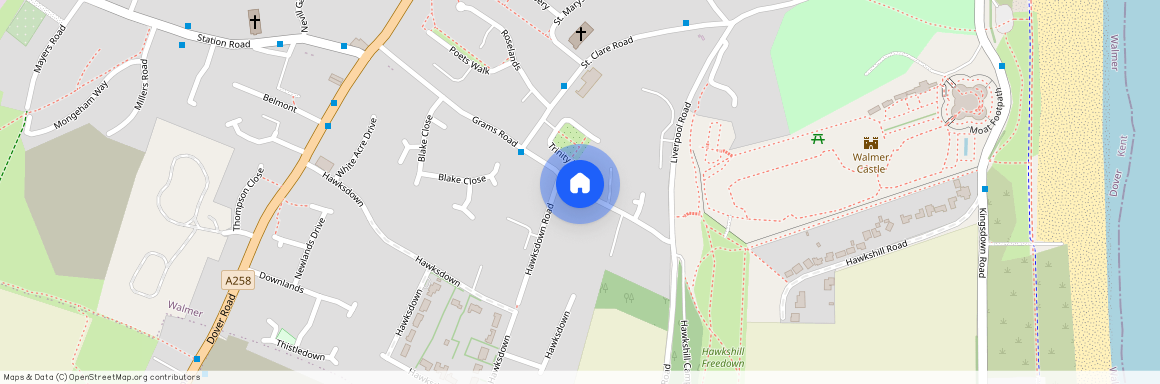 Grams Road, Walmer, Deal, Kent, CT14