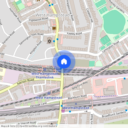 156 West End Lane, London NW6