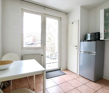 Perfekt Wohnen in Köln-Ehrenfeld: Möbliertes Apartment mit Balkon - Foto 5