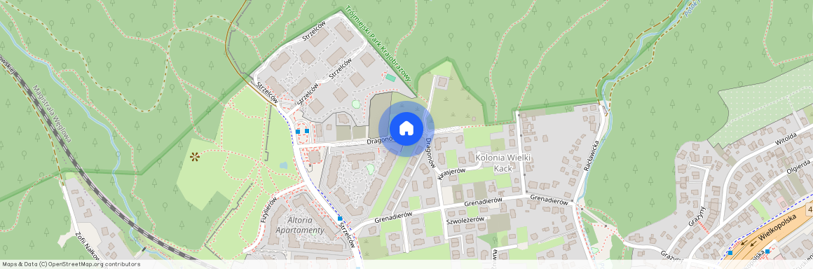 ul. Dragonów, Mały Kack, Gdynia, pomorskie