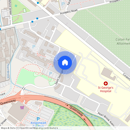 St. George's Asylum, Saint Georges Parkway, Stafford, ST16 3WF, United Kingdom