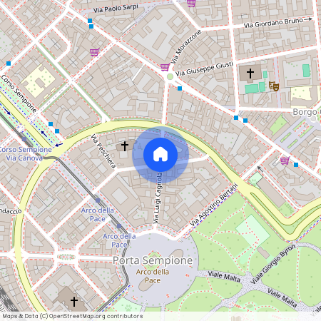 Via Luigi Cagnola, Milan, Lombardy 20154