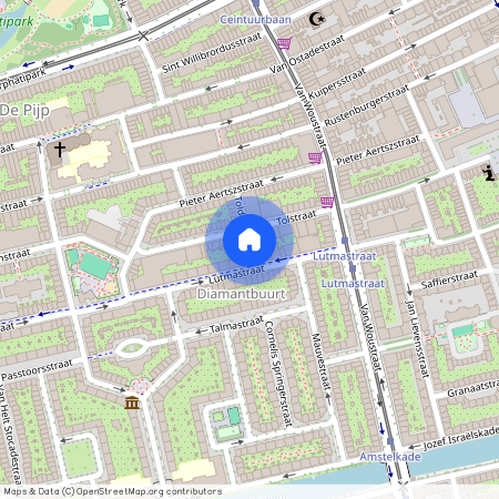 Nieuwe Pijp, 1073 RP, Toldwarsstraat, Amsterdam