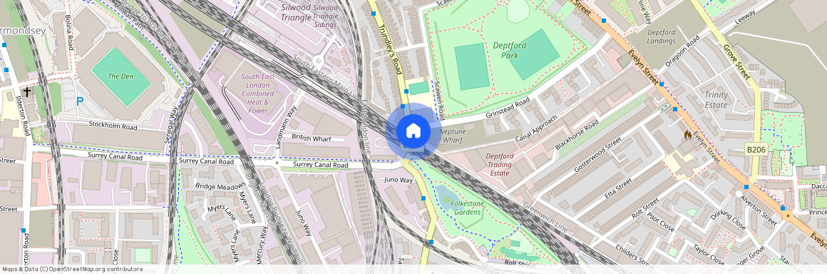 Grinstead Rd, London, SE8